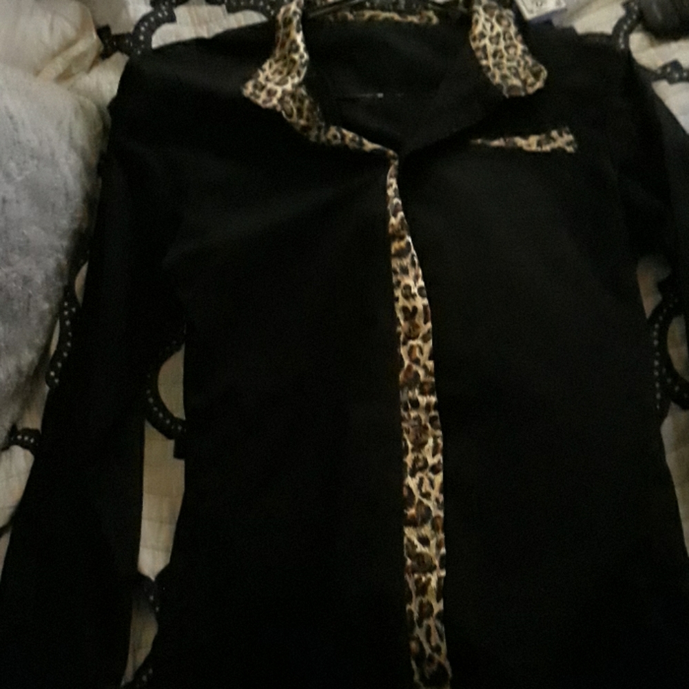 Long sleeve button up blouse